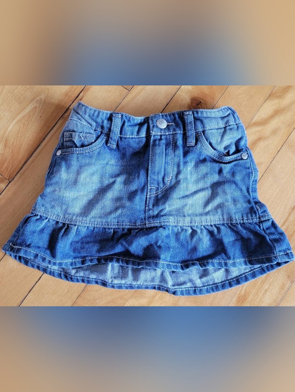 LEVIS Girls Blue Denim Skirt